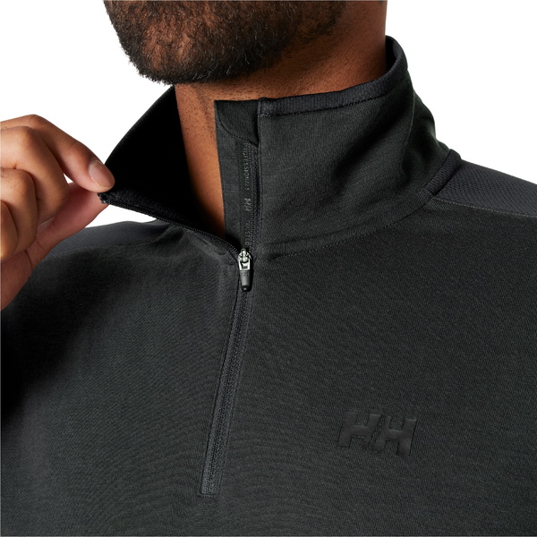 2026 Helly Hansen Mens Hp 1/2 Zip Pullover 2.0 34131 - Ebony